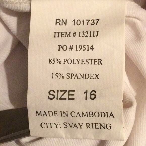 Body Glove boys 16 white mock neck Rashguard - Picture 3 of 3